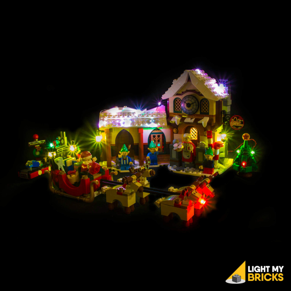 LED-Beleuchtungs-Set für LEGO® Santa's Workshop #10245